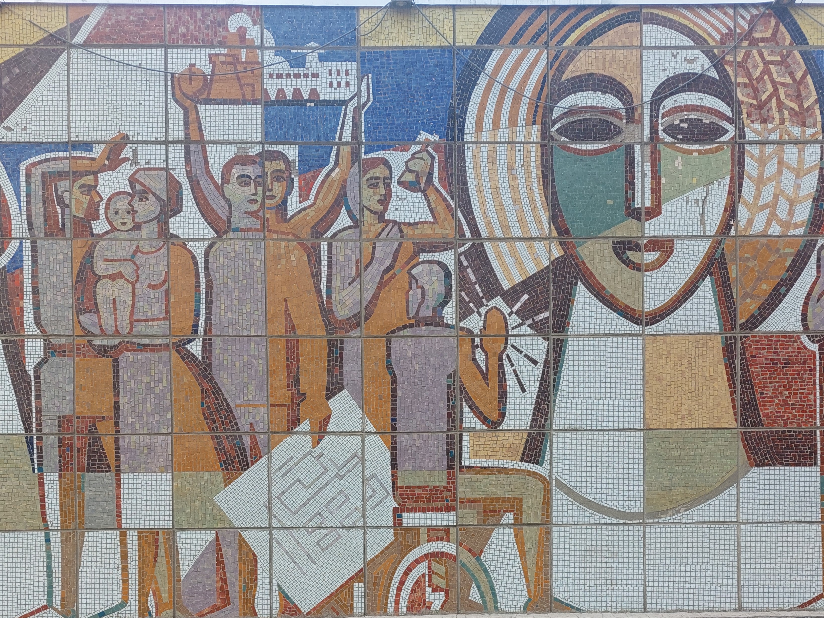 TRANSNISTRIA SOVIET MOSAICS 